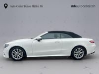 Gebraucht Mercedes E400 AMG line 333 PS (244 kW) 2017 Weiss Cabrio