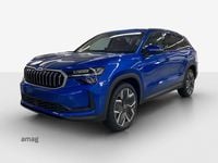 Neu Skoda Kodiaq Selection 150 PS (110 kW) 2025 Race blau, metallic SUV