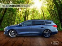 Gebraucht Ford Focus ST-Line 125 PS (91 kW) 2020 Blau Kombi