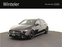 Gebraucht Mercedes A180 AMG line 136 PS (100 kW) 2023 Schwarz Limousine