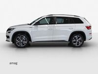 Gebraucht Skoda Kodiaq SportLine 190 PS (139 kW) 2021 Moon weiss, metallic SUV