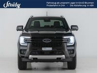 Neu Ford Ranger Wildtrack 205 PS (150 kW) 2025 Schwarz Abholung