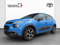Gebraucht Citroën C3 PureTech 110 PS (80 kW) 2017 Blau Kleinwagen