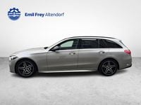 Gebraucht Mercedes C220 AMG line 223 PS (164 kW) 2022 Silber Kombi