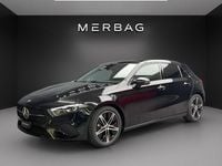 Neu Mercedes A200 Night 163 PS (119 kW) 2025 Schwarz Limousine