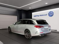 Neu Mercedes C220 AMG line 197 PS (144 kW) 2025 Blau Kombi