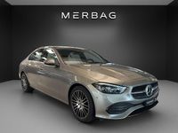 Gebraucht Mercedes C220 AMG line 200 PS (147 kW) 2023 Silber Limousine