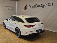 Gebraucht Mercedes CLA45 AMG Shooting Brake AMG 421 PS (309 kW) 2021 Weiss Kombi