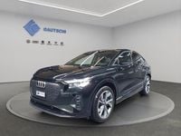 Gebraucht Audi Q4 Sportback e-tron Advanced 150 kW (204 PS) 2022 Schwarz SUV