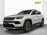 Gebraucht Jeep Compass Limited 131 PS (96 kW) 2022 Silber SUV