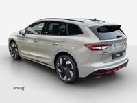 Neu Skoda Enyaq iV RS 250 kW (340 PS) 2025 Steel grau, spezial SUV