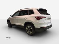 Neu Skoda Karoq Dynamic 150 PS (110 kW) 2025 Moon weiss, metallic SUV