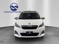 Gebraucht Peugeot 108 Allure Top 68 PS (50 kW) 2015 Weiss Limousine