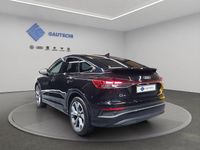 Gebraucht Audi Q4 Sportback e-tron Advanced 150 kW (204 PS) 2022 Schwarz SUV