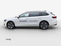 Gebraucht Skoda Superb Selection 150 PS (110 kW) 2024 Purity weiss, uni Kombi