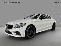 Gebraucht Mercedes C200 AMG line 184 PS (135 kW) 2022 Weiss Coupé