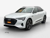 Gebraucht Audi e-tron Sportback Advanced 300 kW (408 PS) 2021 Gletscherweiss metallic SUV