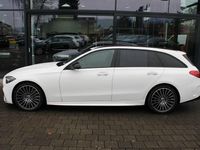 Gebraucht Mercedes C220 AMG line 200 PS (147 kW) 2023 Weiss Kombi