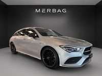 Gebraucht Mercedes CLA200 Shooting Brake AMG line 163 PS (119 kW) 2022 Silber Kombi