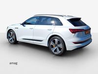Gebraucht Audi e-tron Advanced 300 kW (408 PS) 2019 Gletscherweiss metallic SUV