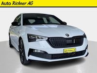Gebraucht Skoda Scala Monte Carlo 150 PS (110 kW) 2021 Weiss Kleinwagen