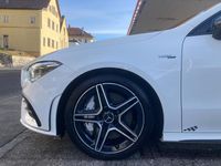 Gebraucht Mercedes CLA35 AMG Shooting Brake AMG 306 PS (225 kW) 2020 Weiss Kombi