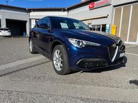 Gebraucht Alfa Romeo Stelvio Executive 280 PS (205 kW) 2019 Blau SUV
