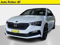 Gebraucht Skoda Scala Monte Carlo 150 PS (110 kW) 2021 Weiss Kleinwagen