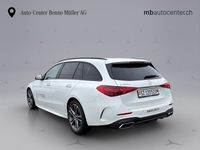 Gebraucht Mercedes C220 AMG line 220 PS (161 kW) 2024 Weiss Kombi