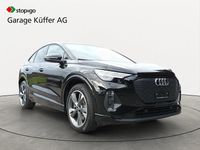 Gebraucht Audi Q4 Sportback e-tron Advanced 219 kW (299 PS) 2023 Schwarz SUV