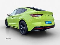 Gebraucht Skoda Enyaq iV RS 219 kW (299 PS) 2023 Mamba grün, spezial SUV