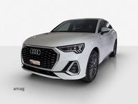 Gebraucht Audi Q3 Sportback S-Line 245 PS (180 kW) 2022 Gletscherweiss metallic SUV