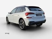 Neu Skoda Kamiq Monte Carlo 150 PS (110 kW) 2026 Moon weiss, metallic mit schwarzem dach SUV