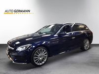 Gebraucht Mercedes C250 AMG line 204 PS (150 kW) 2017 Blau Kombi