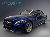 Gebraucht Mercedes C200 AMG line 184 PS (135 kW) 2017 Blau Cabrio