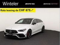 Gebraucht Mercedes CLA45 AMG Shooting Brake AMG 422 PS (310 kW) 2020 Weiss Kombi