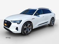 Gebraucht Audi e-tron Advanced 300 kW (408 PS) 2019 Gletscherweiss metallic SUV