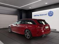Neu Mercedes C220 AMG line 197 PS (144 kW) 2025 Rot Kombi