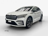 Gebraucht Skoda Enyaq iV RS 219 kW (299 PS) 2023 Moon weiss, metallic SUV