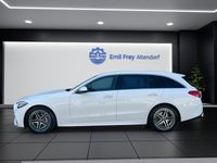 Neu Mercedes C220 AMG line 197 PS (144 kW) 2025 Weiss Kombi
