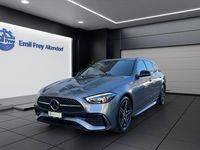 Neu Mercedes C220 AMG line 197 PS (144 kW) 2025 Grau Kombi