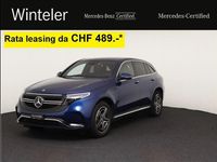 Gebraucht Mercedes EQC400 AMG line 300 kW (408 PS) 2019 Blau SUV