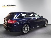 Gebraucht Mercedes C250 AMG line 204 PS (150 kW) 2017 Blau Kombi