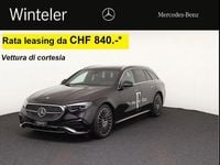 Gebraucht Mercedes E220 196 PS (144 kW) 2023 Schwarz Kombi