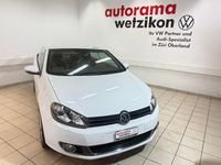 Gebraucht VW Golf Cabriolet 105 PS (77 kW) 2011 Weiss Cabrio