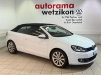 Gebraucht VW Golf Cabriolet 105 PS (77 kW) 2011 Weiss Cabrio