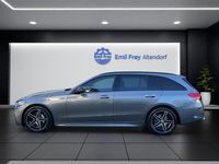 Neu Mercedes C220 AMG line 197 PS (144 kW) 2025 Grau Kombi