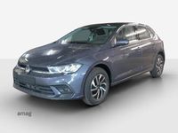 Neu VW Polo Life 95 PS (69 kW) 2025 Rauchgrau metallic Limousine