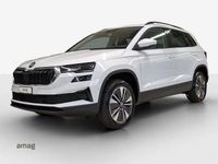 Neu Skoda Karoq Dynamic 150 PS (110 kW) 2025 Moon weiss, metallic SUV