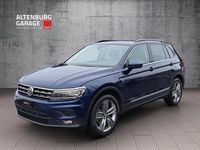 Gebraucht VW Tiguan Comfortline 222 PS (163 kW) 2018 Blau SUV